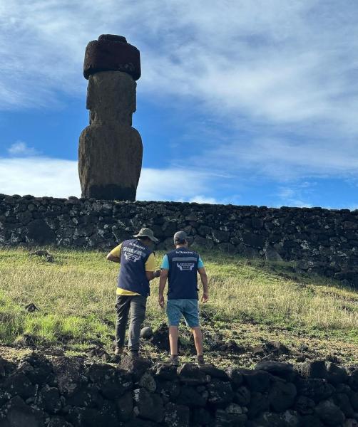 Imagen de Visita técnica del CMN, ST CMN, CNCR y CNSPM  a Rapa Nui