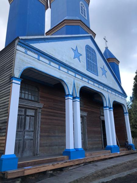 Imagen de CMN culmina obras de emergencia en Iglesia de Tenaún, en Chiloé