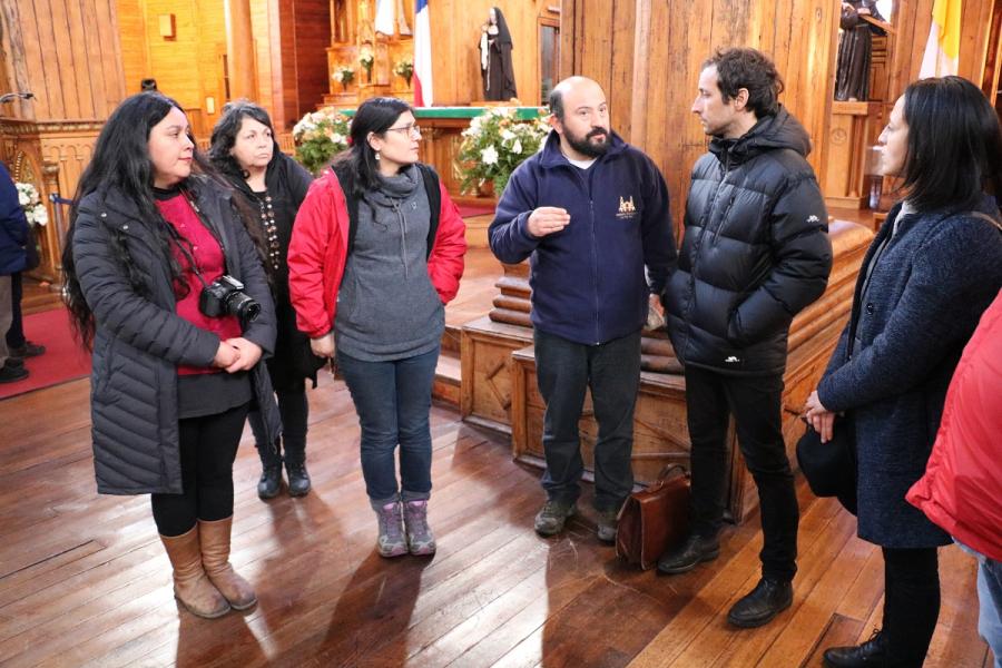 Imagen de Subsecretario de Patrimonio apunta a retomar restauración de iglesias Chiloé y gestión del sitio