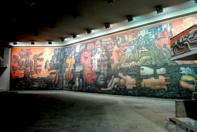 Imagen del monumento Mural &amp;quot;Presencia de América Latina&amp;quot; de Jorge González Camarena