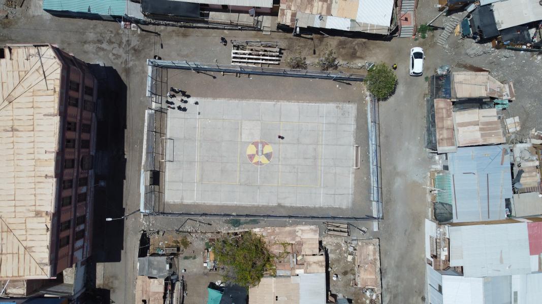 Imagen del monumento Multicancha deportiva de Pisagua