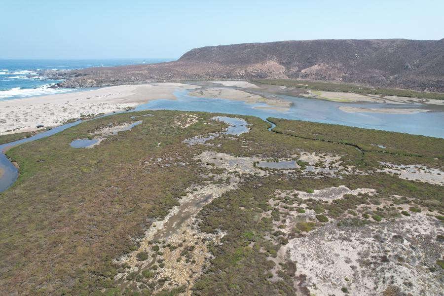 Imagen del monumento Desembocadura río Limarí