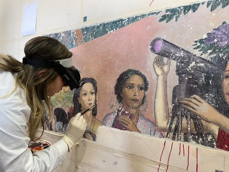 Imagen de CMN aprueba declaratoria como Monumento Histórico del mural “Principio y fin” de Chillán