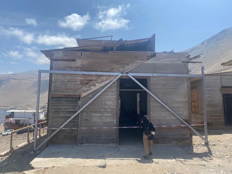Imagen de Culminan obras de emergencia en Monumento Histórico Hospital de Pisagua