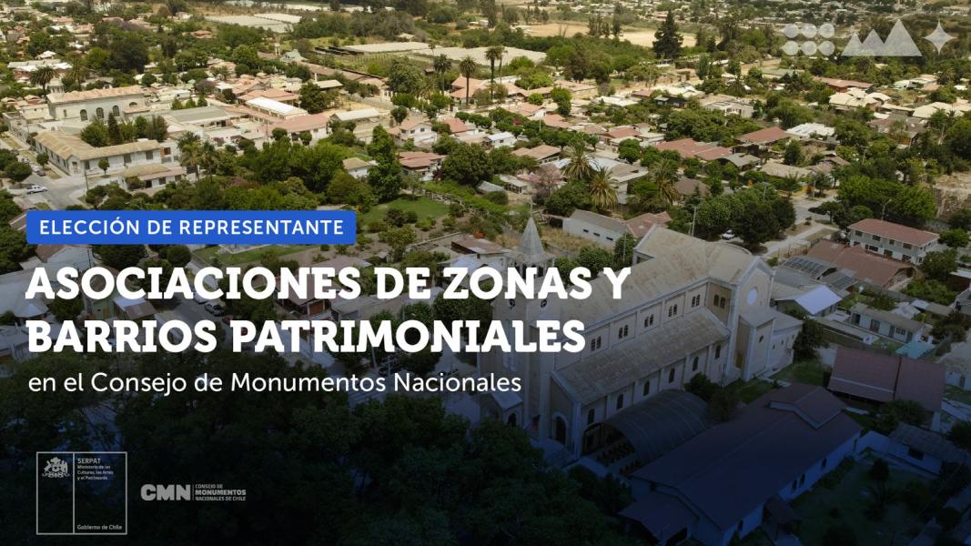 Imagen de NUEVO PLAZO: MINISTERIO DE LAS CULTURAS INVITA A ASOCIACIONES DE ZONAS Y BARRIOS PATRIMONIALES A PARTICIPAR EN EL CONSEJO DE MONUMENTOS NACIONALES