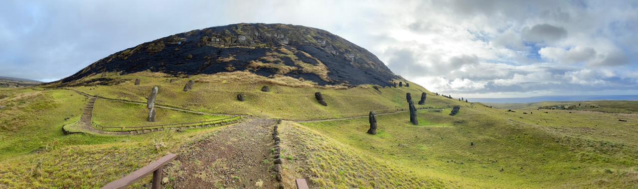 Imagen de  INCENDIO EN VOLCÁN RANO RARAKU