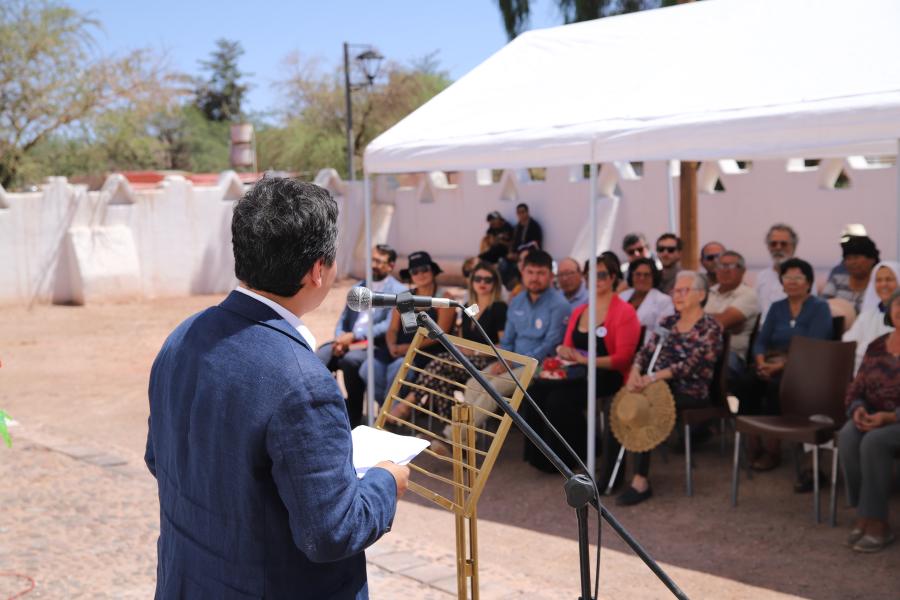 Imagen de Consejo de Monumentos Nacionales inaugura obras que protegerán la estructura de la Iglesia de San Pedro de Atacama