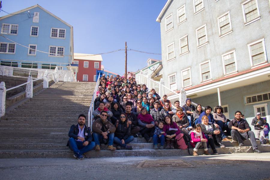 Imagen de Entusiasta visita al Campamento Sewell