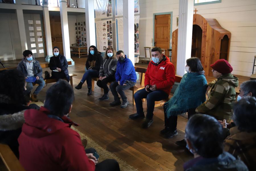 Imagen de Intensa agenda del CMN en Chiloé: equipo técnico visitó iglesias del Sitio de Patrimonio Mundial