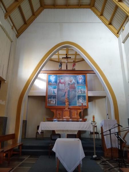 Imagen de CMN aprueba solicitud de declaratoria del Santuario de la Virgen del Tránsito de Metrenco como Monumento Histórico
