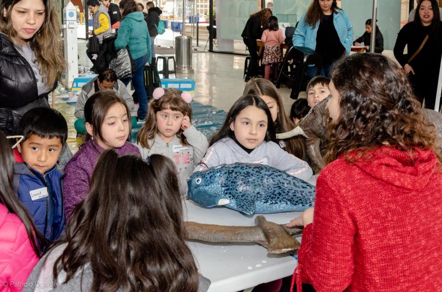 Imagen de Centenar de niños y niñas junto a sus padres construyeron Monumentos Nacionales en papel