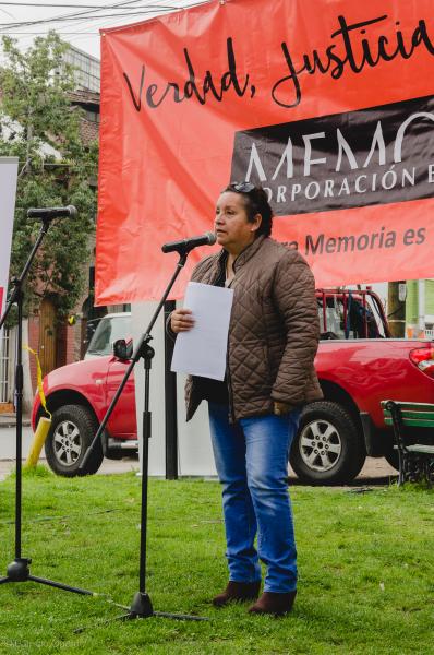 Imagen de En emotiva ceremonia instalan placa en Sitio de Memoria Ex Cuartel Borgoño