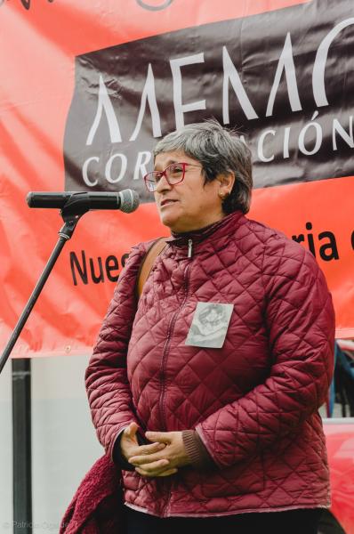Imagen de En emotiva ceremonia instalan placa en Sitio de Memoria Ex Cuartel Borgoño
