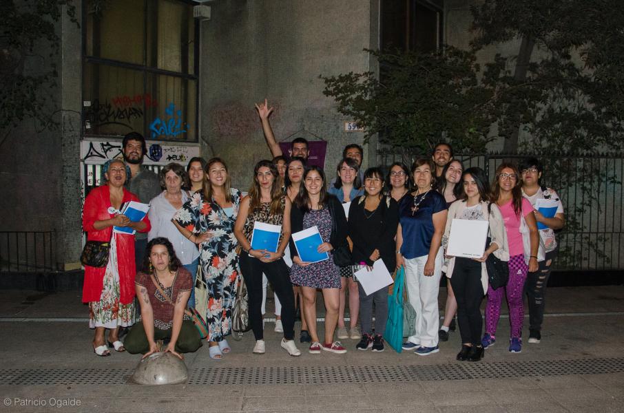 Imagen de Ruta de las memorias de las mujeres recorrió Santiago